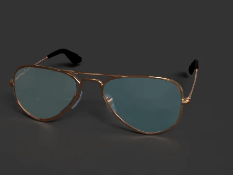 ChineseSun Glasses 3D Model