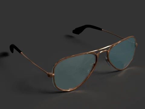 ChineseSun Glasses 3D Model