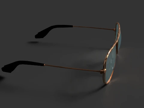 ChineseSun Glasses 3D Model