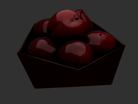 Chinese Plum 3D Model