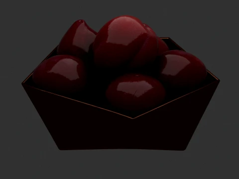 Chinese Plum 3D Model