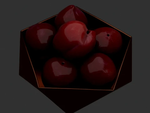 Chinese Plum 3D Model