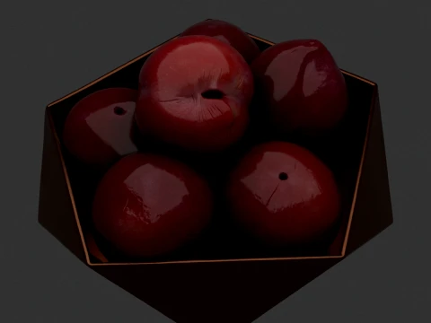 Chinese Plum 3D Model
