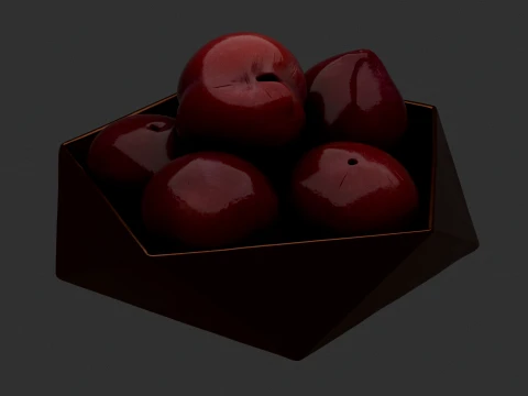 Chinese Plum 3D Model