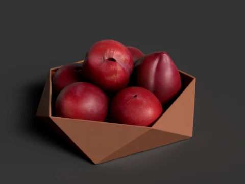 Chinese Plum 3D Model