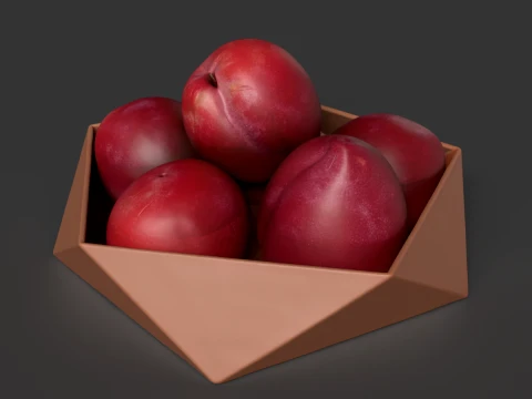 Chinese Plum 3D Model