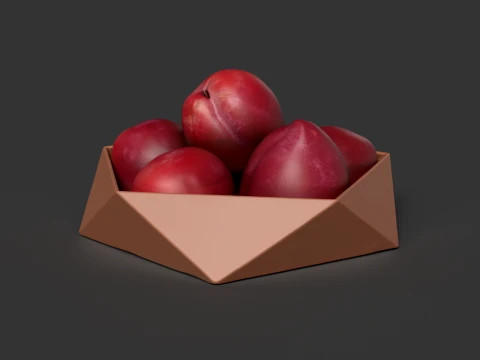 Chinese Plum 3D Model