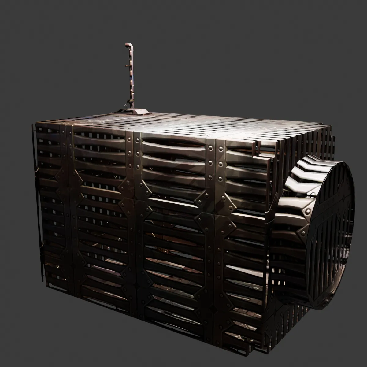 Air Conditioner 3D Model .c4d .max .obj .3ds .fbx .stl .blend