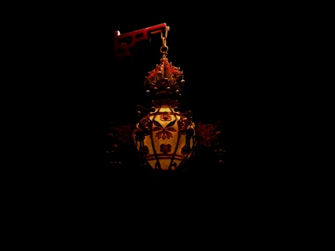 Chinese Royal Palace Lantern Modelo 3D