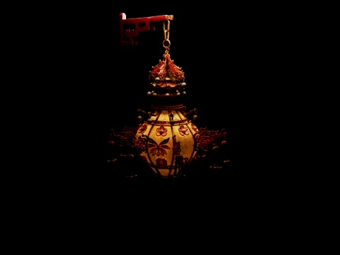 Chinese Royal Palace Lantern 3D Model