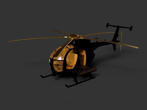 Chinese Cherry Helicopter Modelo 3D