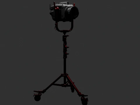 Chinese Movie Camera 3D Model