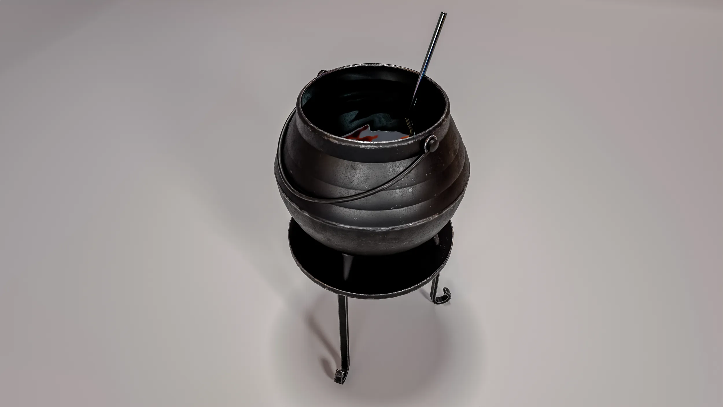 Pot 3D Model .c4d .max .obj .3ds .fbx .stl .blend 