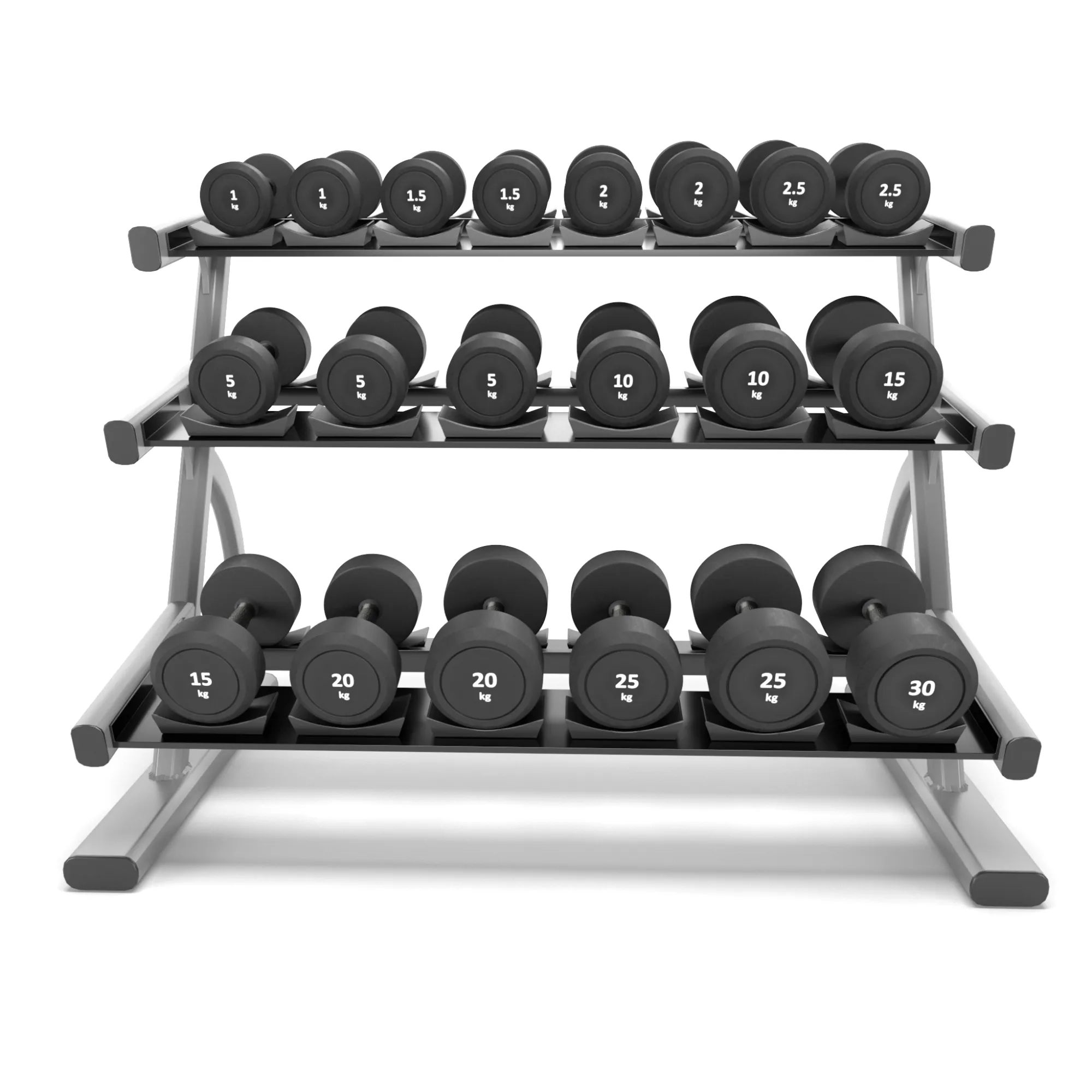 Rack Storage Gym 3D Model .c4d .max .obj .3ds .fbx .stl .blend 