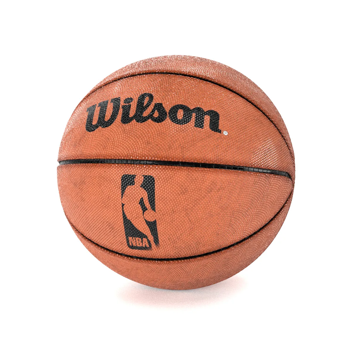 Ball Basketball Wilson 3D Model .c4d .max .obj .3ds .fbx .stl .blend 
