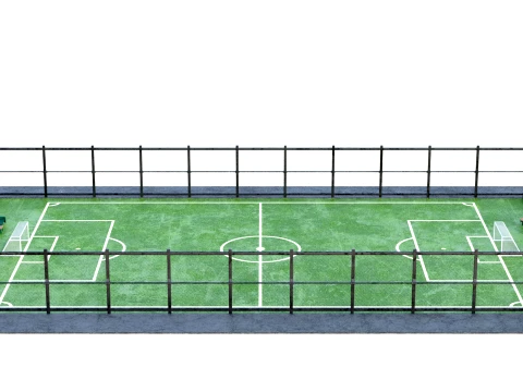 Campo de Futebol Modelo 3D