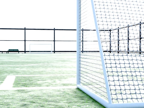 Campo de Futebol Modelo 3D