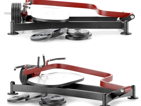 Gym Equipment FULLY ADJUSTABLE BENCH 3D Model