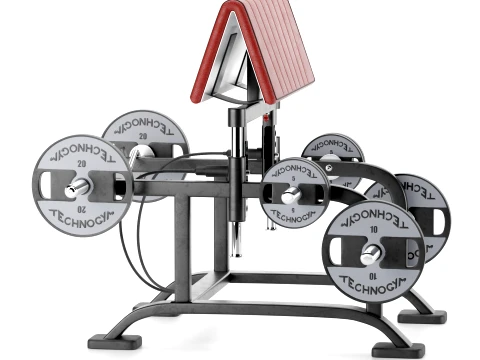 Gym Equipment ADJUSTABLE STANDING CURL BENCH 3D Model