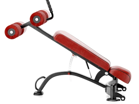 Gym Equipment Multi Purpose Sit Up Bench 3D Model