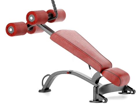 Gym Equipment Multi Purpose Sit Up Bench 3D Model