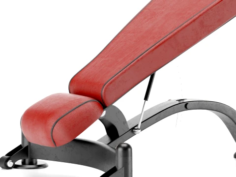 Gym Equipment Multi Purpose Sit Up Bench 3D Model