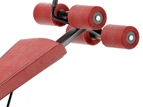 Gym Equipment Multi Purpose Sit Up Bench 3D Model