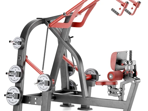 Gym Equipment PANATTA FREEWEIGHT SPECIAL SUPER HIGH ROW 3D Model