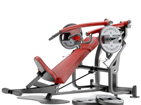 Gym Equipment SUPER UPPER CHEST PRESS 3D Model