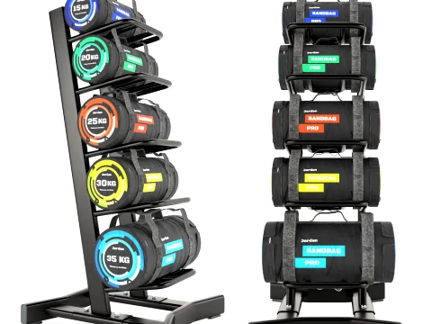 Peso de la bolsa de arena para equipos de gimnasio Modelo 3D
