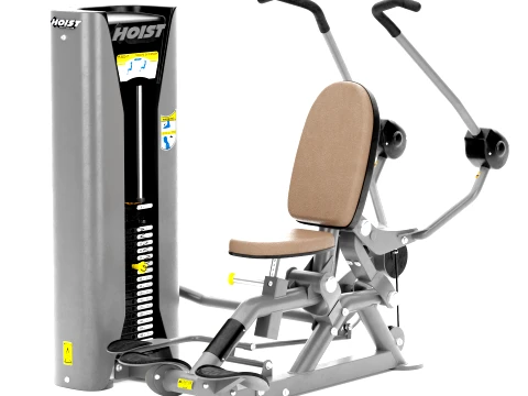 Équipement de gymnastique Extension triceps HOIST RS 1103 Modèle 3D