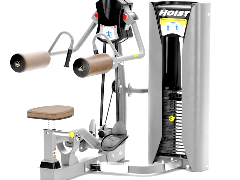Équipement de gymnastique palan élévation latérale RS-1502 Modèle 3D