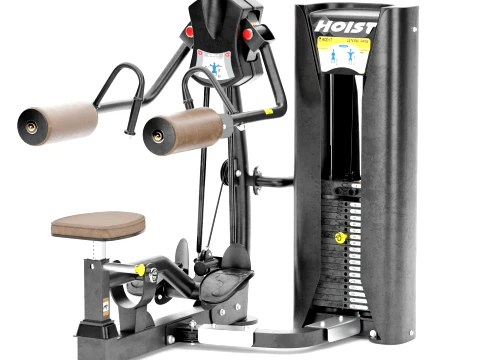 Gym Equipment HOIST Lateral Raise RS-1502 3D Model
