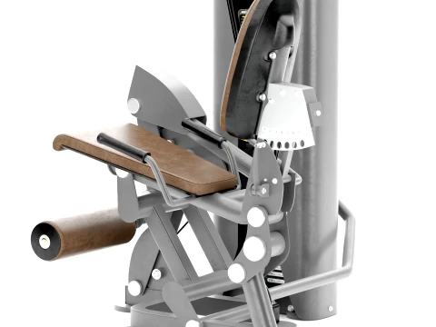 Equipamento de gin&aacute;stica Talha fitness RS-2401 EXTENS&Atilde;O DE PERNA Modelo 3D