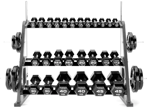 Gym Equipment Storage Racks Weight Set 022 3D Model