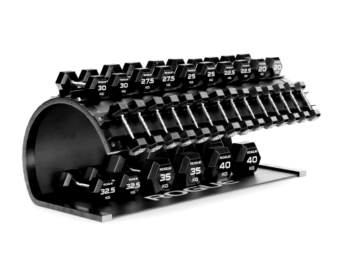 Support de rangement pour &eacute;quipement de gymnastiqueEnsemble de poids d'halt&egrave;res 029 Modèle 3D
