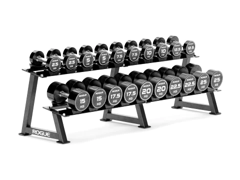 Support de rangement pour &eacute;quipement de gymnastiqueEnsemble de poids d'halt&egrave;res 030 Modèle 3D