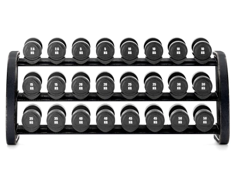 Gym Equipment Storage RackDumbbell Weight Set 034 3D Model