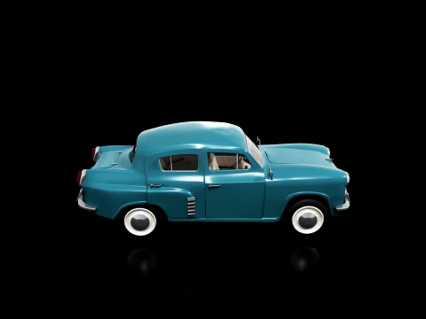 Moskvich 402 3D Model