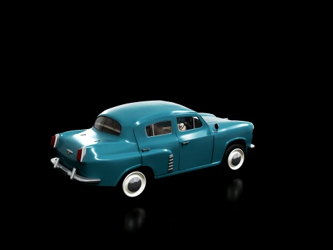 Moskvich 402 3D Model