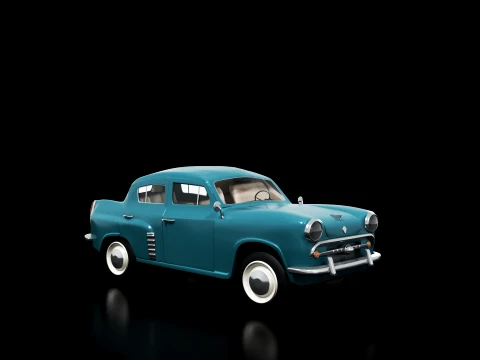 Moskvich 402 3D Model