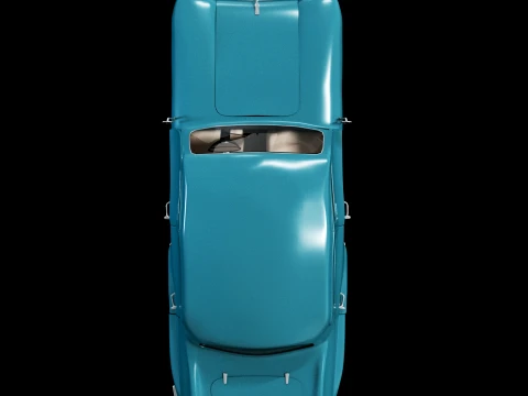 Moskvich 402 3D Model