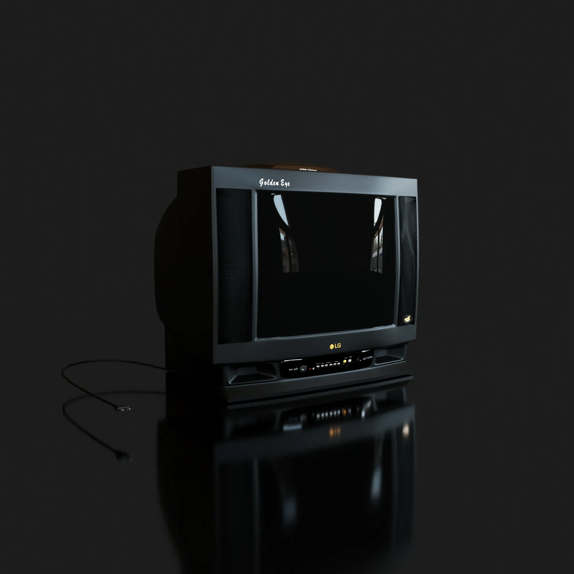TV LG 3D Model .c4d .max .obj .3ds .fbx .stl .blend 