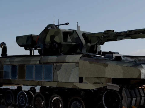 Tank 3D Model