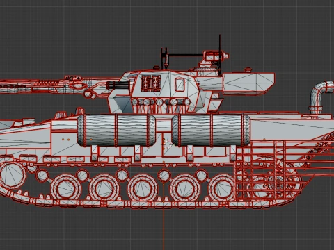 Tank 3D Model