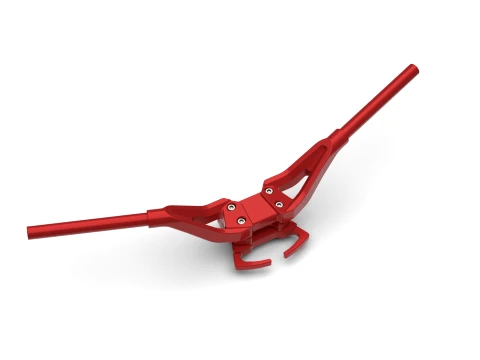 Motorcycle Billet Handle Bar CNC Machined - 250cc Matic - 3D Model