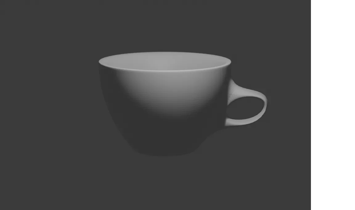 Cup 3D Model .c4d .max .obj .3ds .fbx .stl .blend 