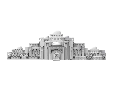 Kasrü'l Vatan 3D Baskı Modeli