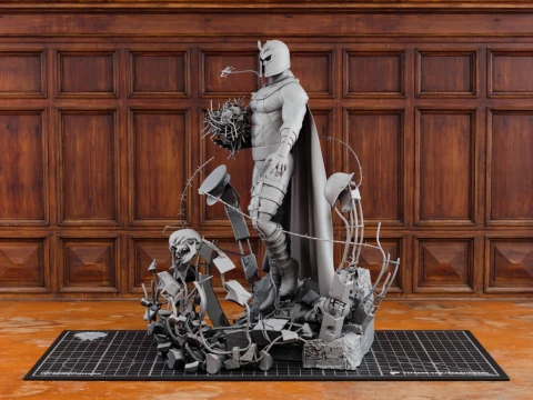 Magneto STL sculpture for 3d print 3D Print Model