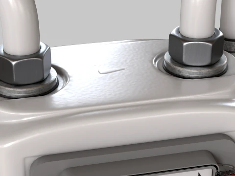 Gas Meter 3D Model